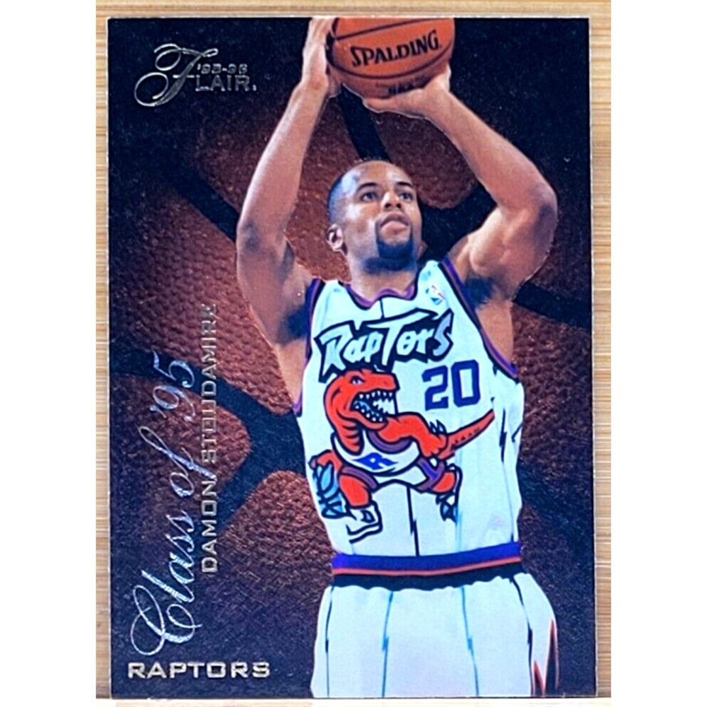 1995-96 FLAIR DAMON STOUDAMIRE‎ CLASS OF '95 INSERT RAPTORS